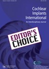 Cochlear Impants International journal cover image.
