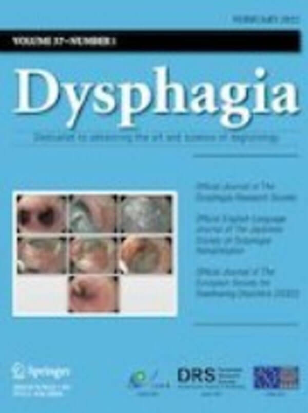 Dysphagia journal cover image.