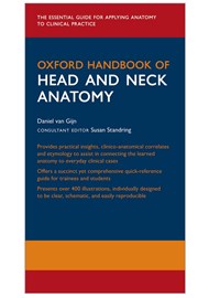 Oxford Handbook of Head and Neck Anatomy book cover image.