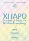 XI IAPO Manual of Pediatric Otorhinolaryngology book cover image.