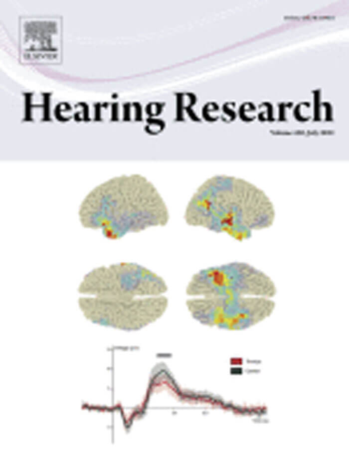 Hearing Research journal cover image.