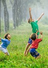 Photo of children playing.