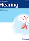 Seminars in Hearing journal cover image.
