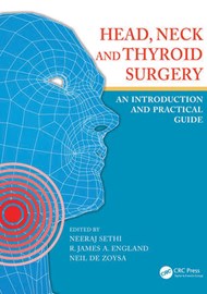 Head, Neck and Thyroid Surgery: An introduction and practical guide book cover image.