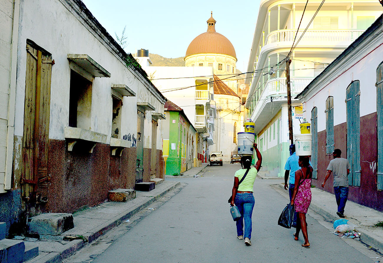 Photo showing Cap Haitien, Republic of Haiti.