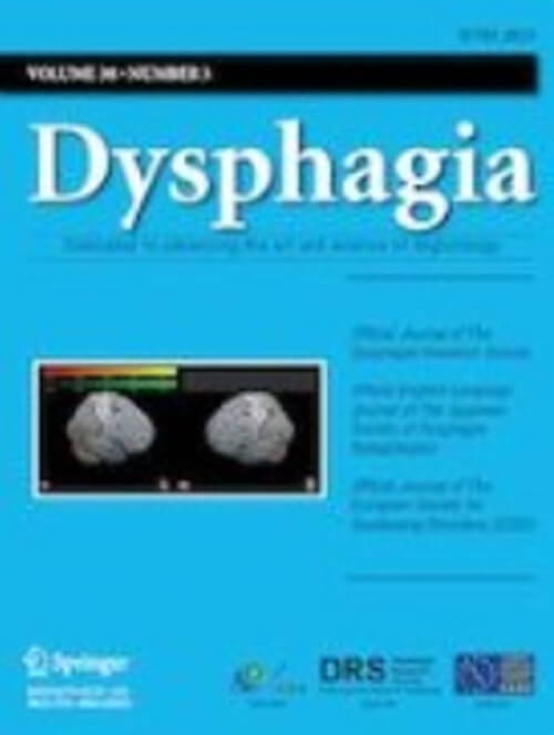 Dysphagia journal cover image.