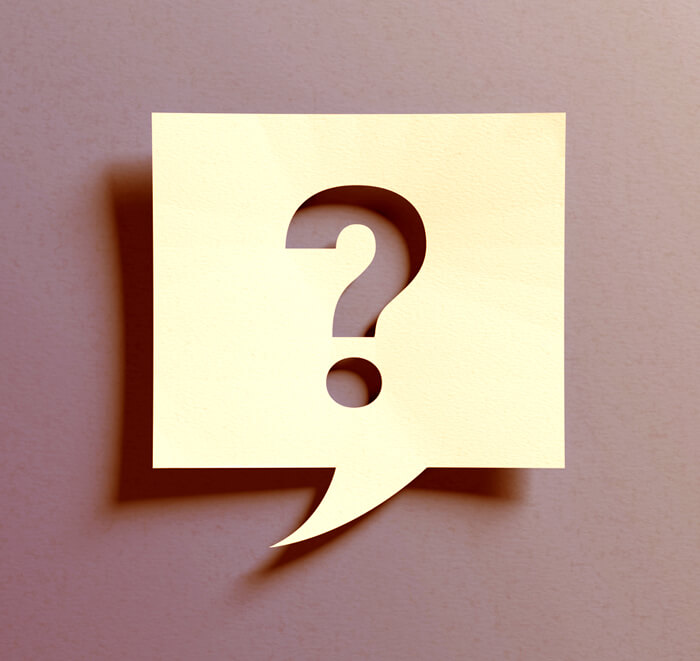 Image of a question mark.