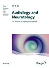 Audiology and Neurotology journal cover image.