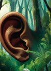 Illustration of human ear.