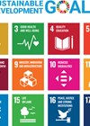 Illustration of United Nations Sustainable Development Goals.