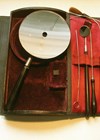 Image showing leather-cased laryngology set.
