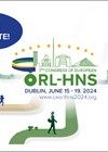 Graphic promoting the CEORL-HNS congress in Dublin in June 2024.