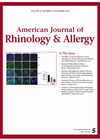American Journal of Rhinology & Allergy cover image.