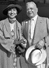 Photo of LE Behymer and Amelita Galli-Curci.