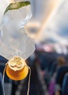 Photo of airline oxygen mask.