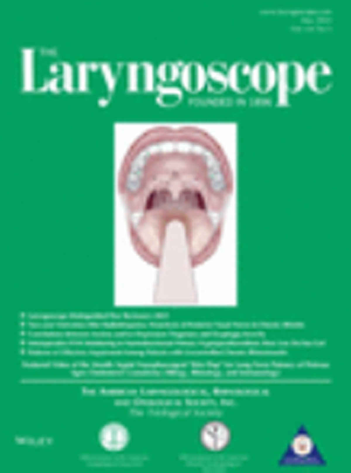 The Laryngoscope journal cover image.