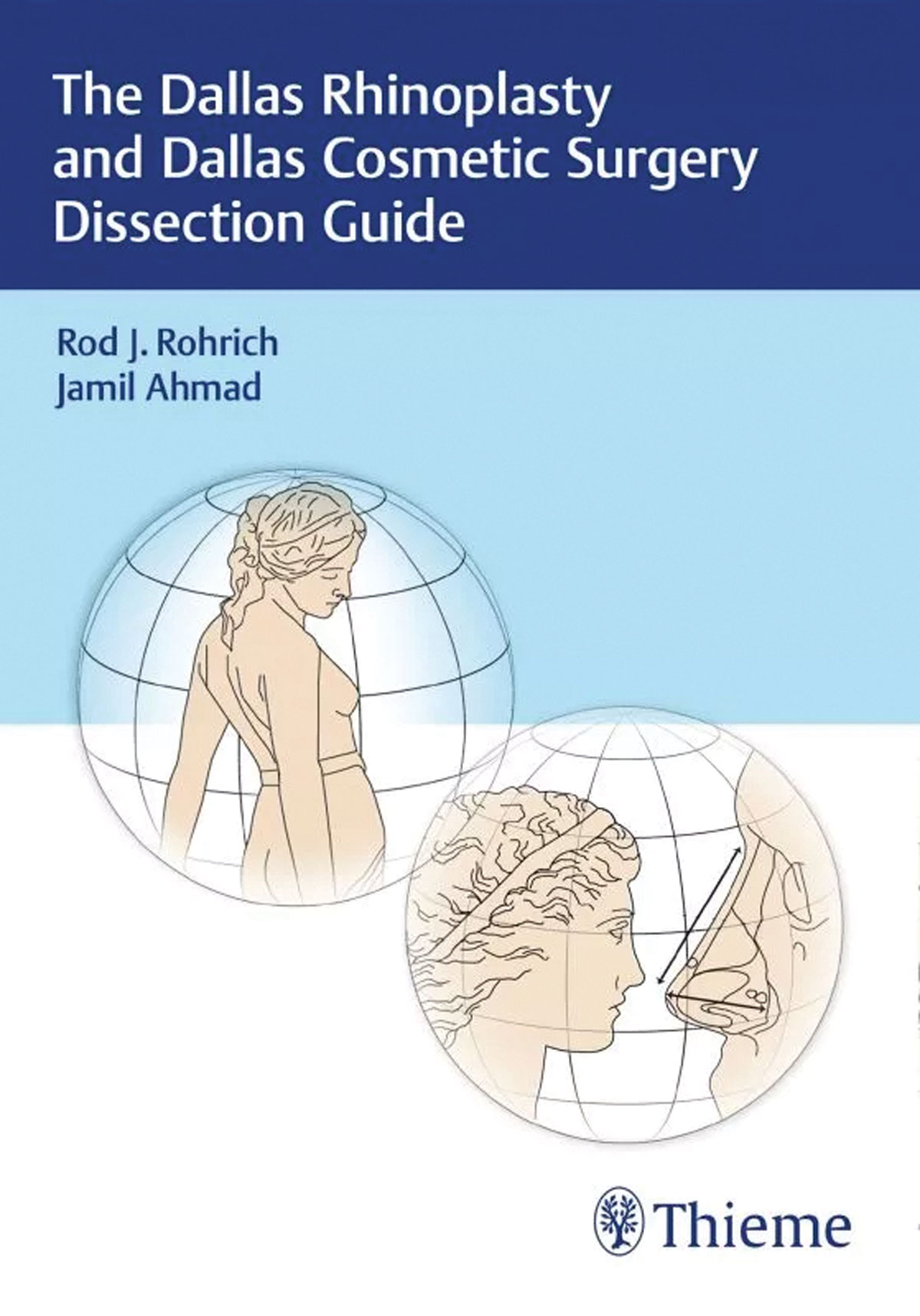 The Dallas Rhinoplasty and Dallas Cosmetic Surgery Dissection Guide book cover image.