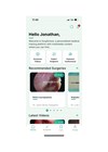 Image showing SurgSchool App page.