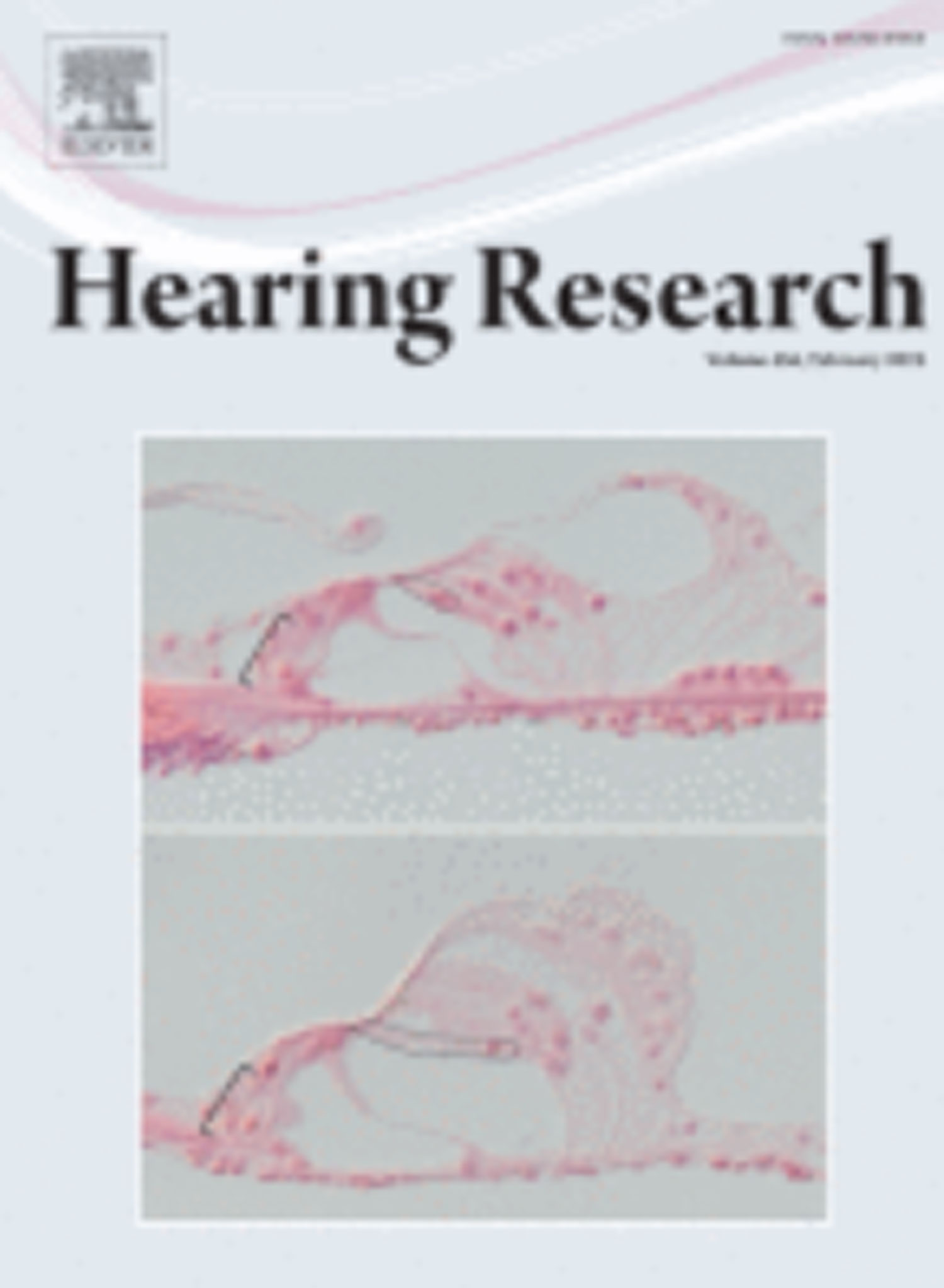 Hearing Research journal cover image.