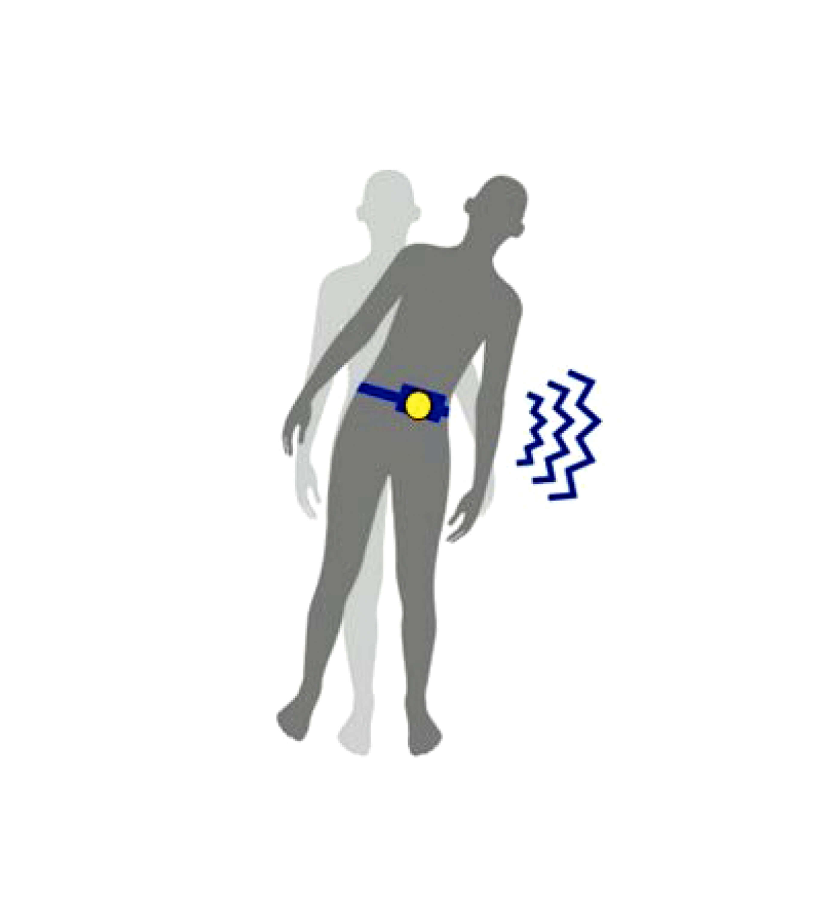 BalanceBelt image showing effect on the user.