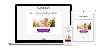 SHOEBOX Online hearing screener