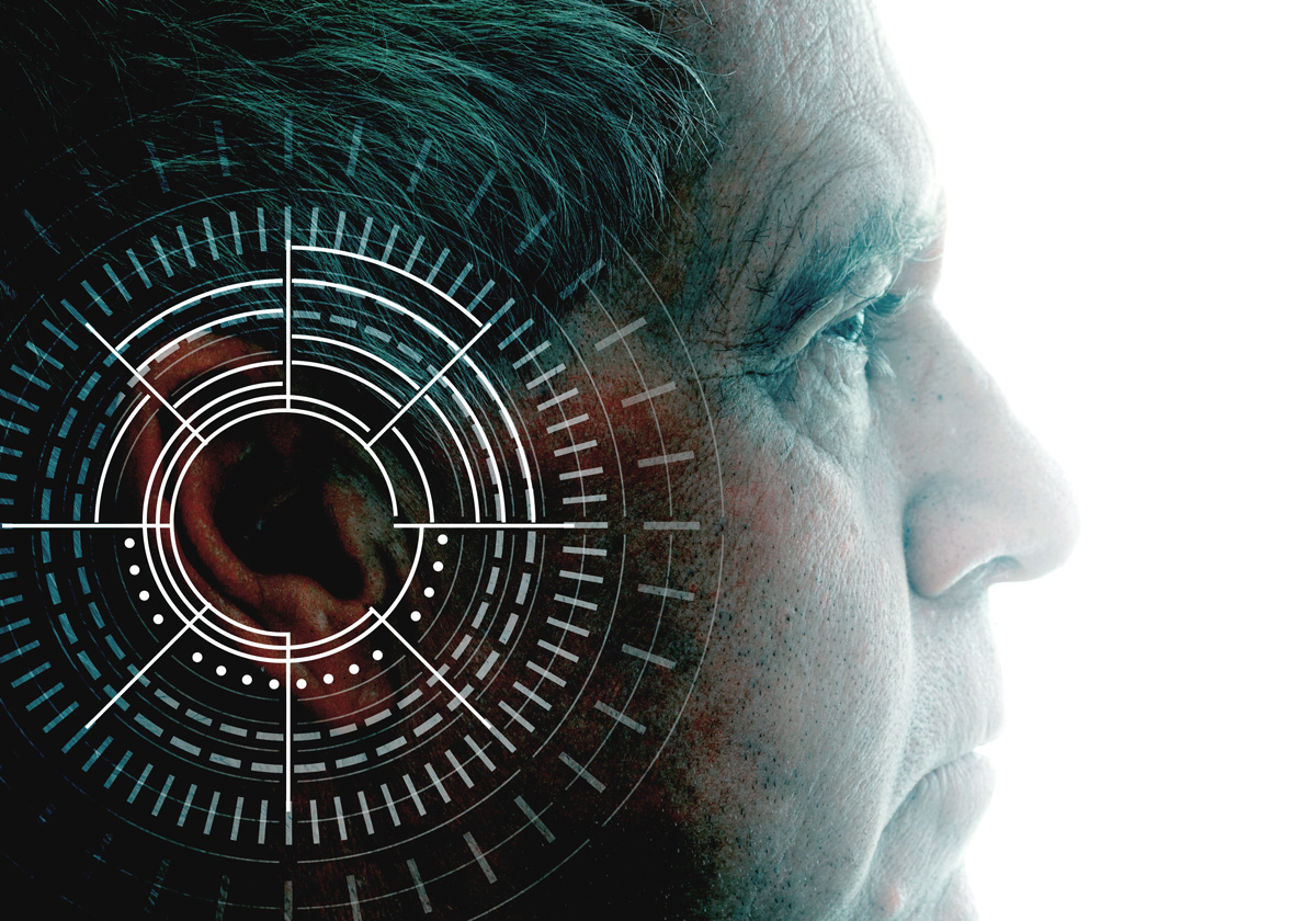 Imaging illustrating cochlear issues.