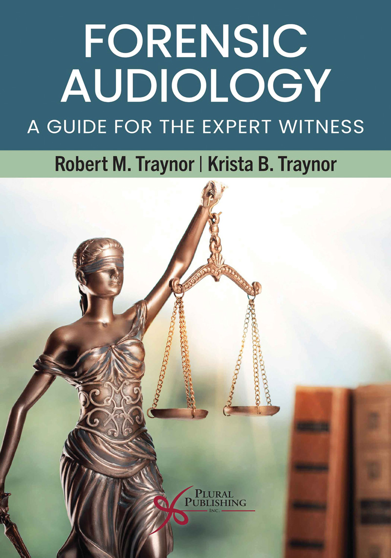 Forensic Audiology: A Guide for the Expert Witness book cover image.