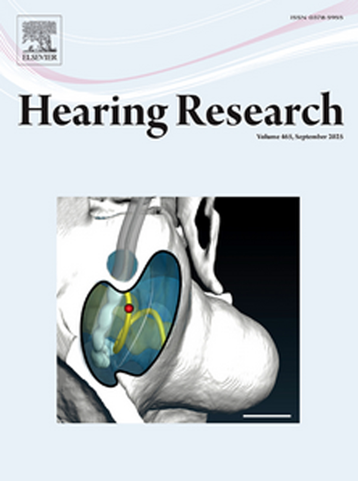 Hearing Research journal cover image.