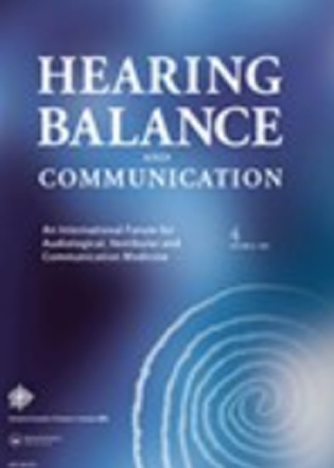 Hearing, Balance and Communication journal cover image.