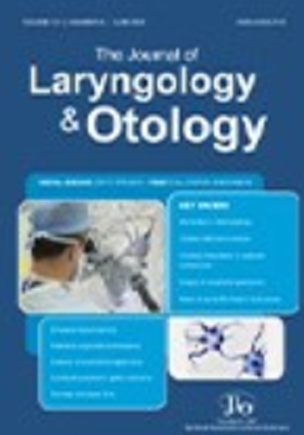 Laryngology & Otology journal cover image.
