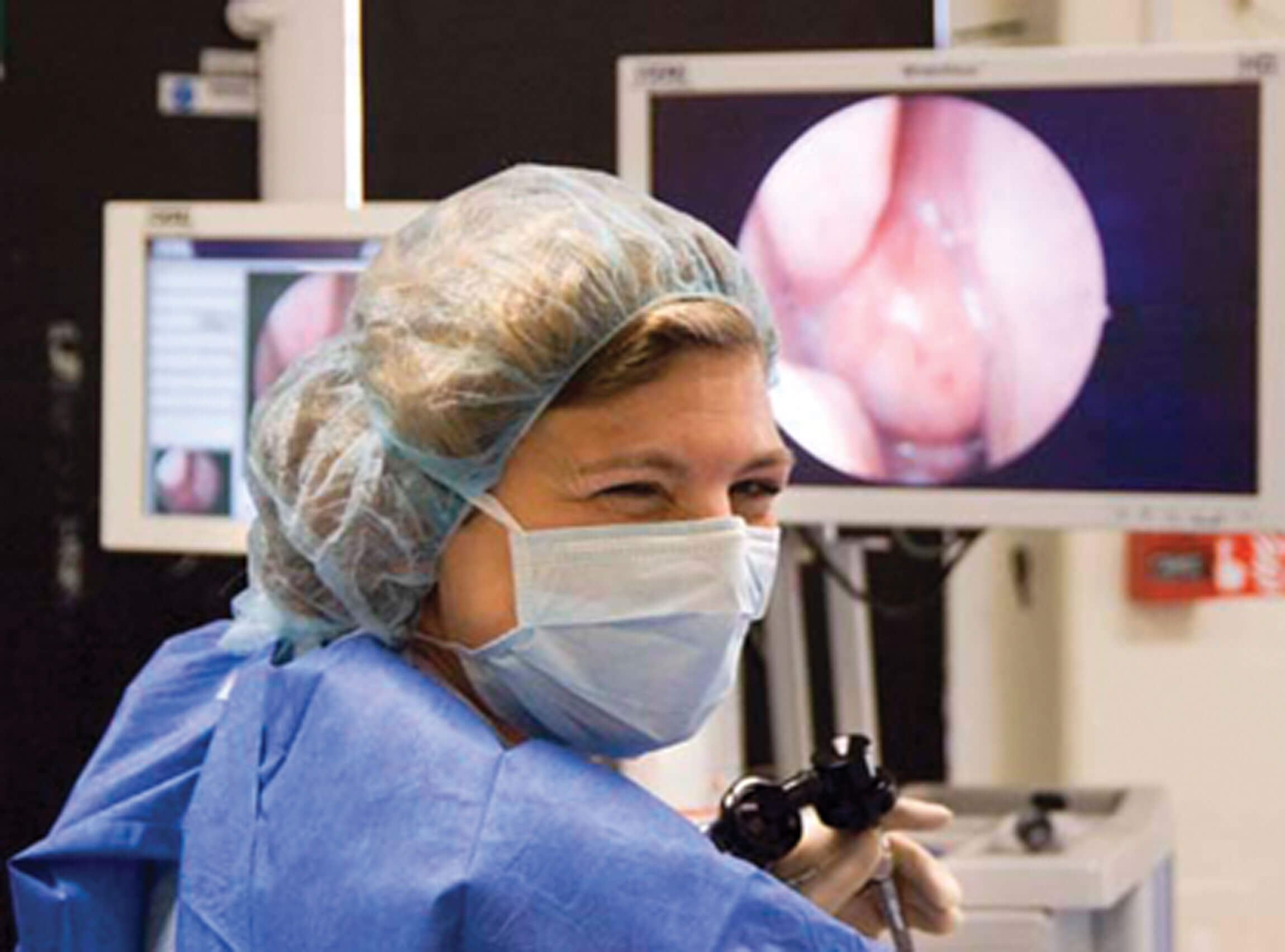 Photo of Valerie Lund in theatre.