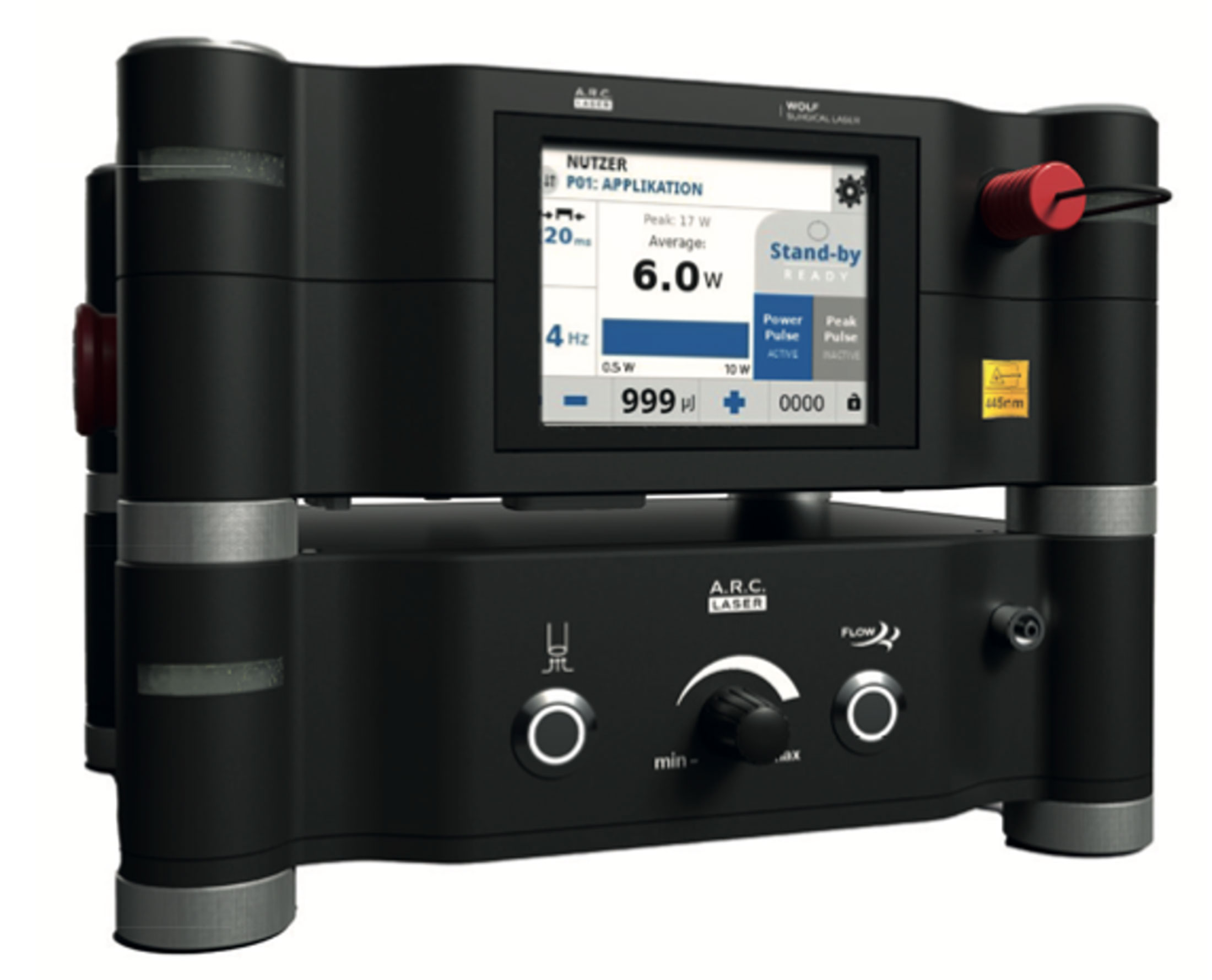 tunexx アークティック ポラロイド Looking forward showing the new TruBlue Penta pulse Pro laser