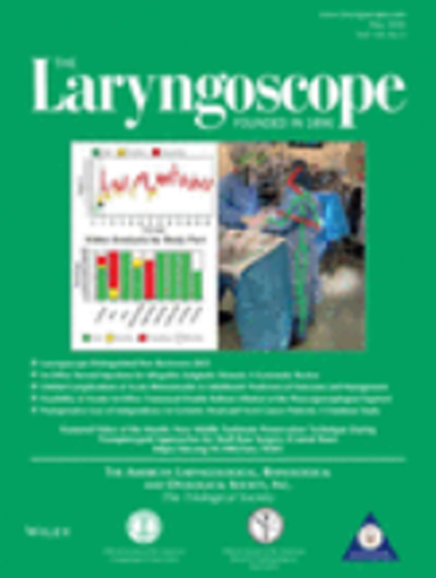 The Laryngoscope journal cover image.