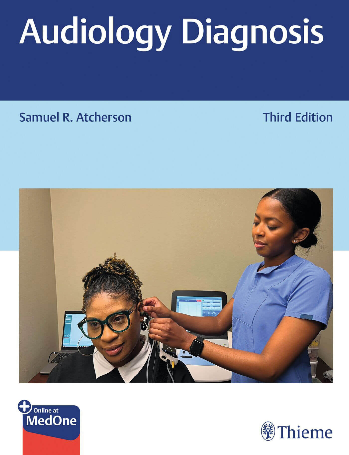 Audiology Diagnosis – Third Edition book cover image.